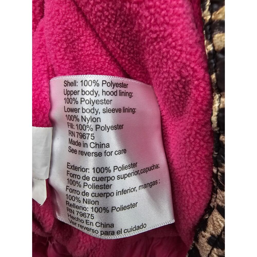 Michael Kors Leopard Bunting snowsuit - Picture 3 of 7